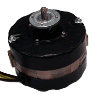 MOTOR CONDENSER FAN 240V [BLACK ROUND CASE]